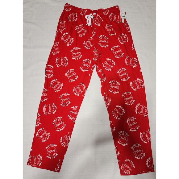 Coca cola pajama pants medium 100% cotton - Picture 2 of 6